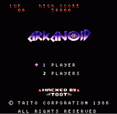 Arkanoid 98 (Arkanoid Hack)
