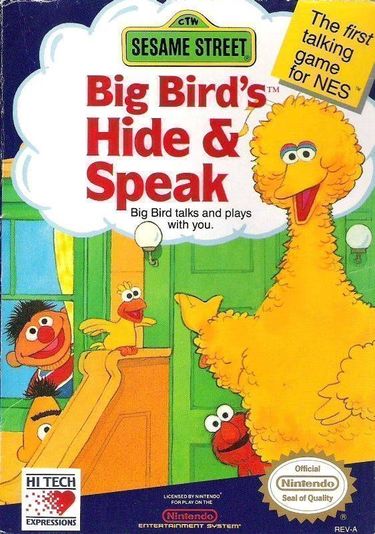 Big Bird’s Hide And Speak