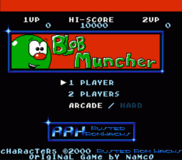 Blob Muncher (Ms Pac-Man Hack) (Namco)