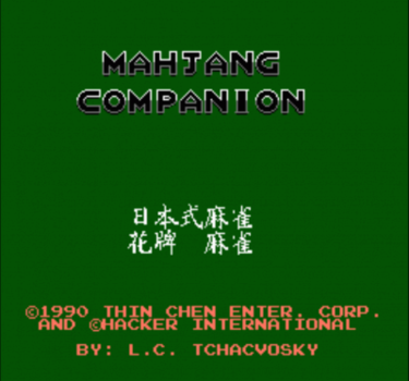 Mahjong Companion