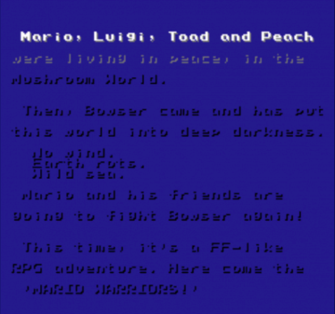 Download Mario Fantasy Adventure FF1 Hack ROM