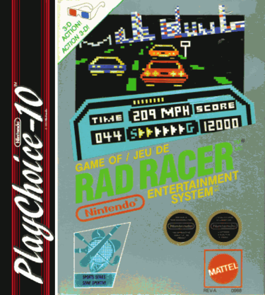 Download Rad Racer PC10 ROM